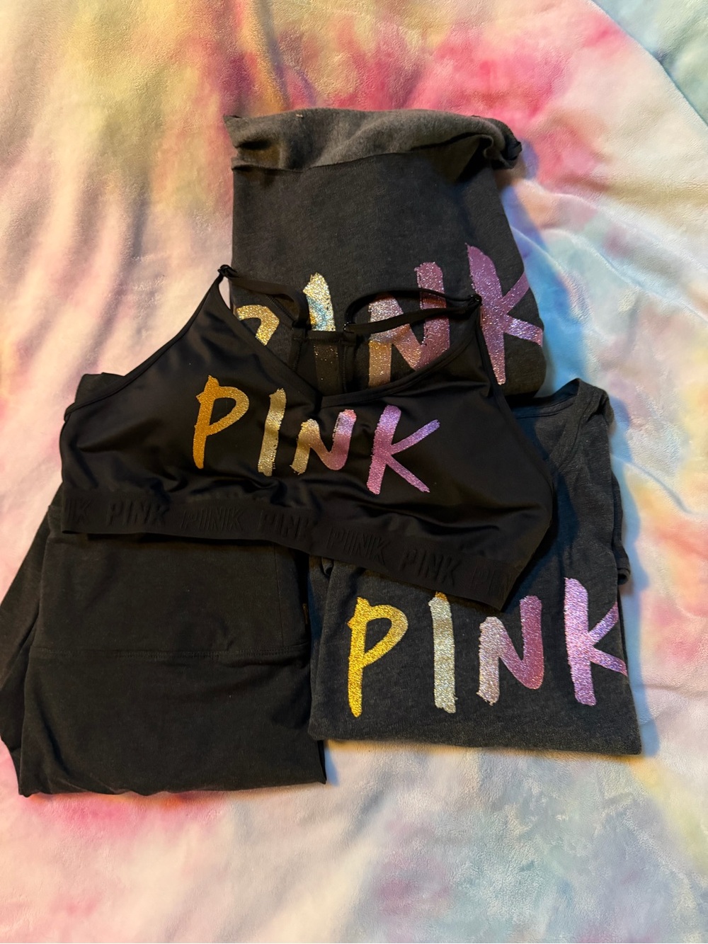 PINK Victoria's Secret Glitter Set